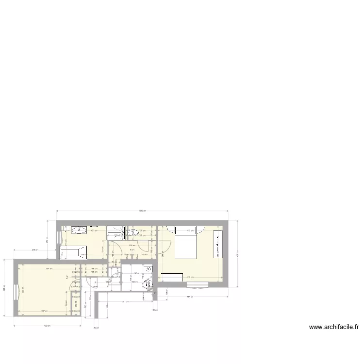 Agrandissement 2. Plan de 