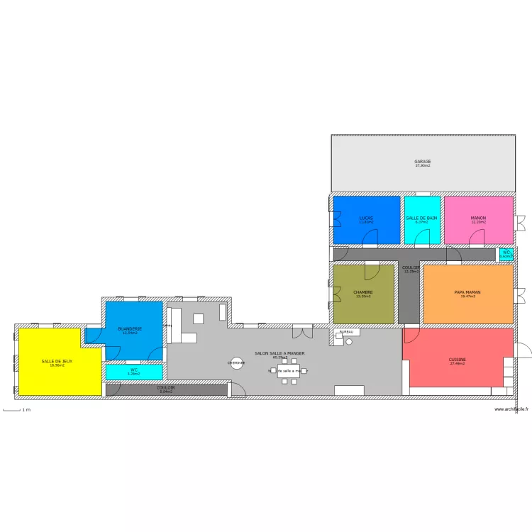 MAISON EYSINES. Plan de MAISON EYSINES. Plan de