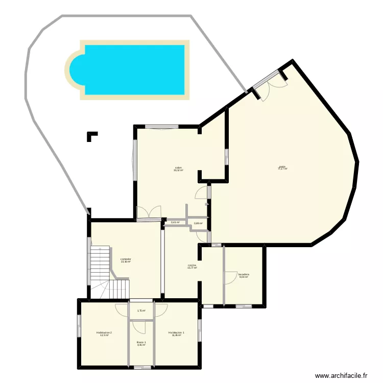 planta baja Palmanova Jose. Plan de 