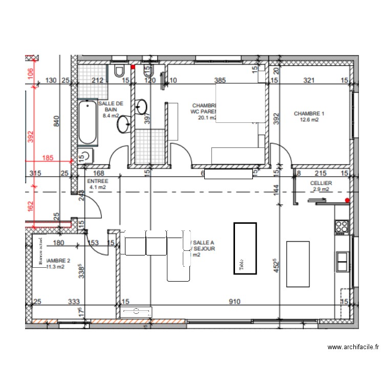2855. Plan de 0 pièce et 0 m2