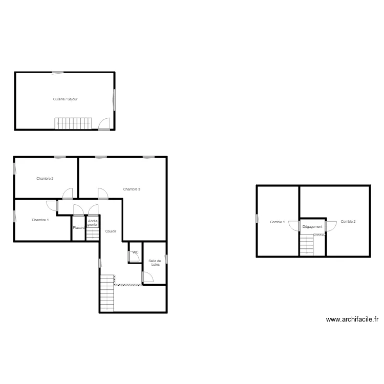 DE VILLARTAYle genet st isle. Plan de 