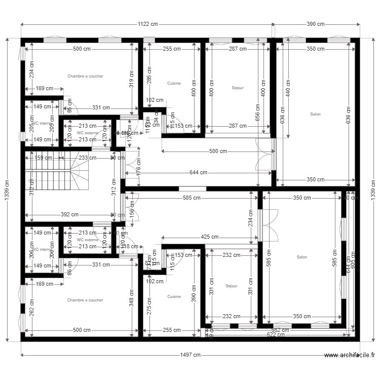 Plan Terrain Aeroport Nouakchott 1er etage. Plan de 0 pièce et 0 m2