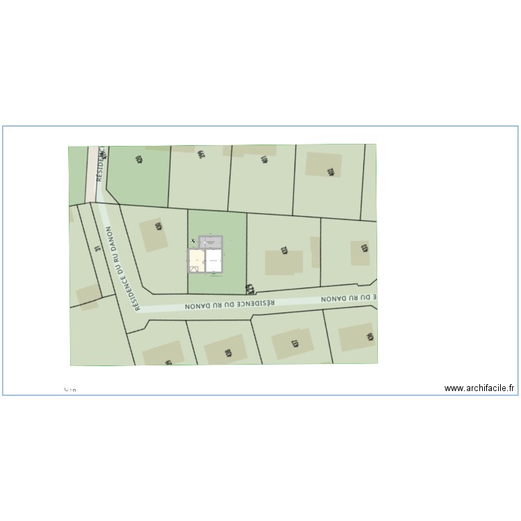 Plan de RC F. Plan de 0 pièce et 0 m2