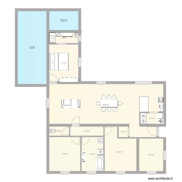 Maison V02 - Essai 9. Plan de Maison V02 - Essai 9. Plan de