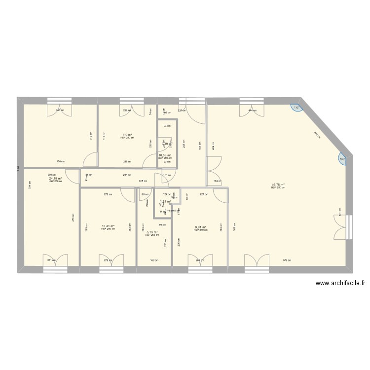 Plan de maison projet partie N 1. Plan de 0 pièce et 0 m2