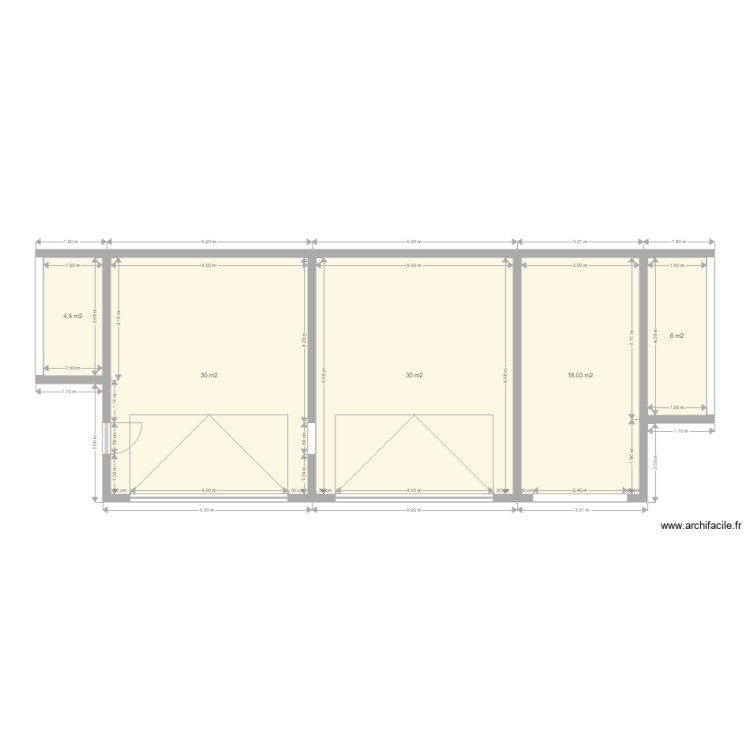 garage. Plan de 0 pièce et 0 m2
