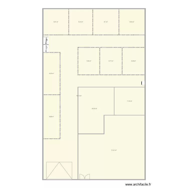 Niederhausbergen. Plan de 