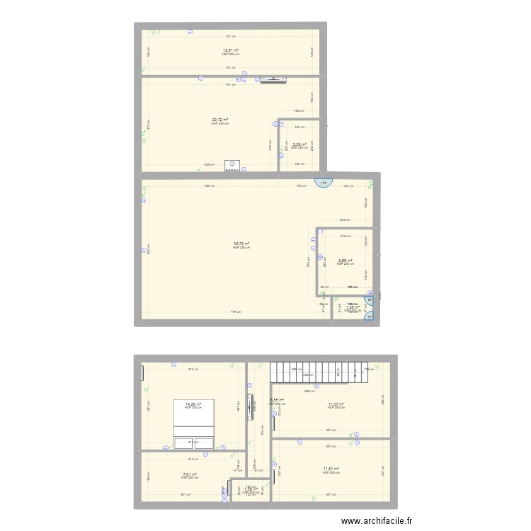 Plan maison électricité. Plan de 0 pièce et 0 m2