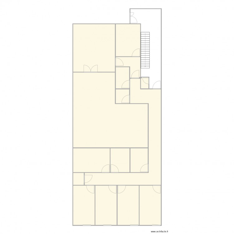 Plan Bureau Chessy RDC rel1. Plan de 0 pièce et 0 m2