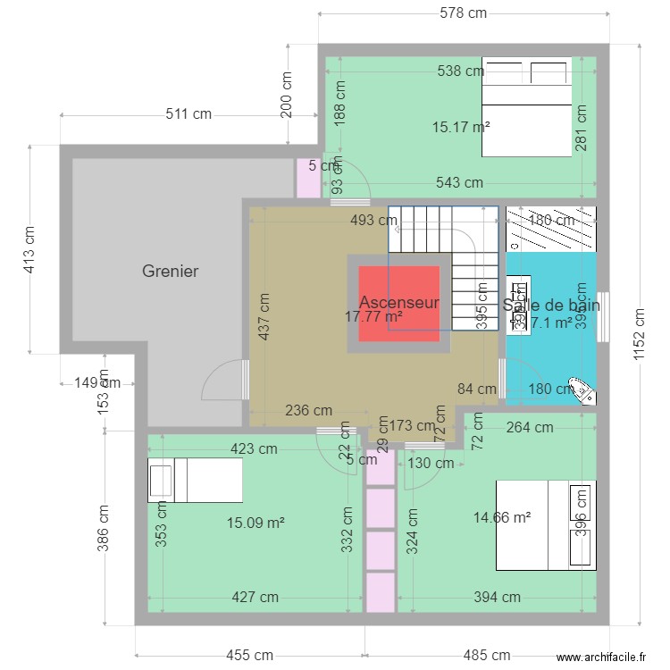 MaisonNouvelleEtage1. Plan de 0 pièce et 0 m2