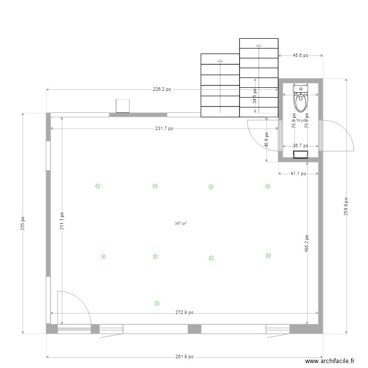 plancuisine1LUMINAIRE. Plan de 0 pièce et 0 m2