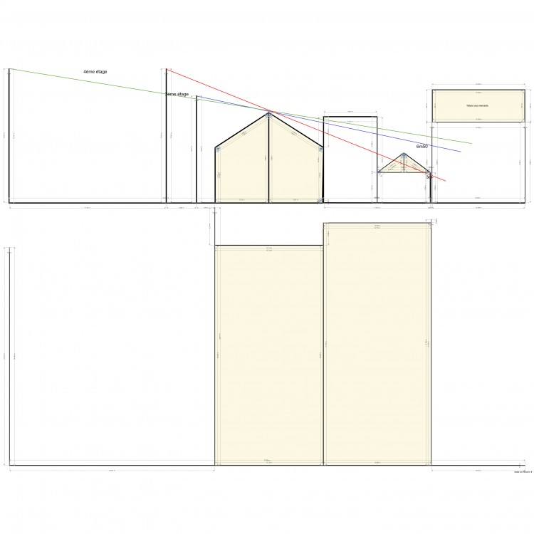 Clos 105 et voisins. Plan de 0 pièce et 0 m2