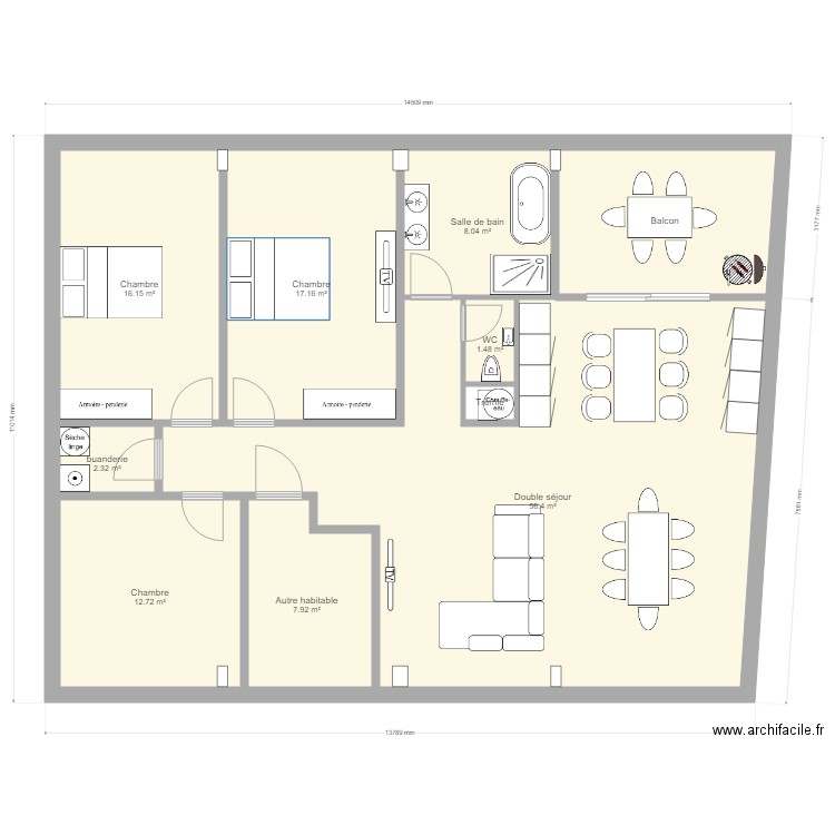 r plus 3   3. Plan de 0 pièce et 0 m2