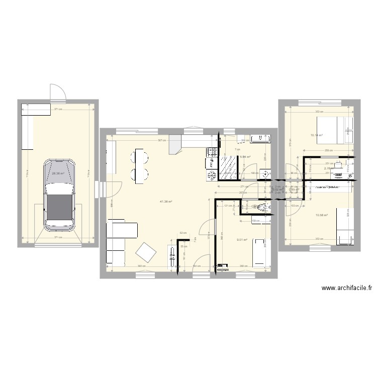 Plan 1. Plan de 0 pièce et 0 m2