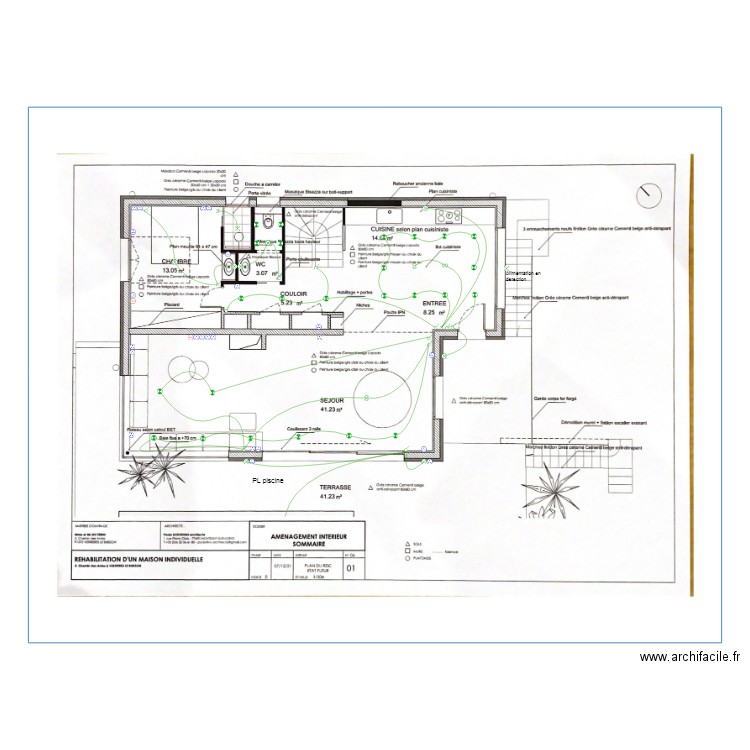 Do Trinh RDC. Plan de 0 pièce et 0 m2