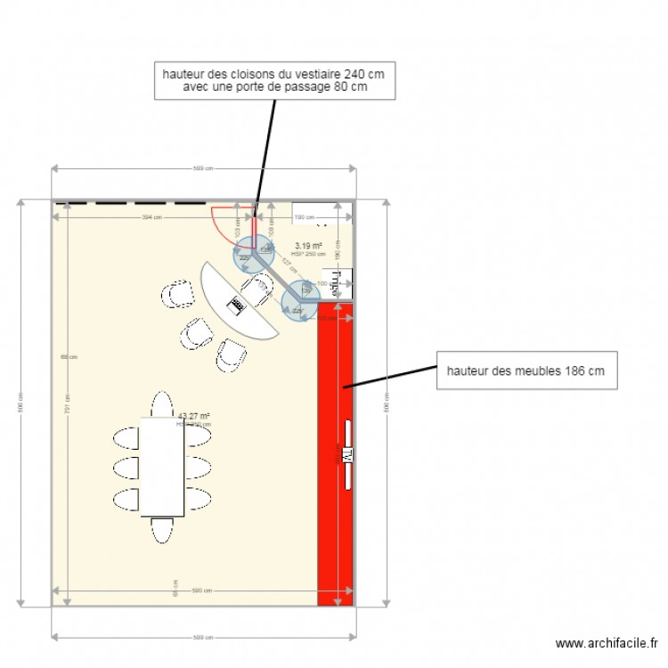 salon V2. Plan de 0 pièce et 0 m2