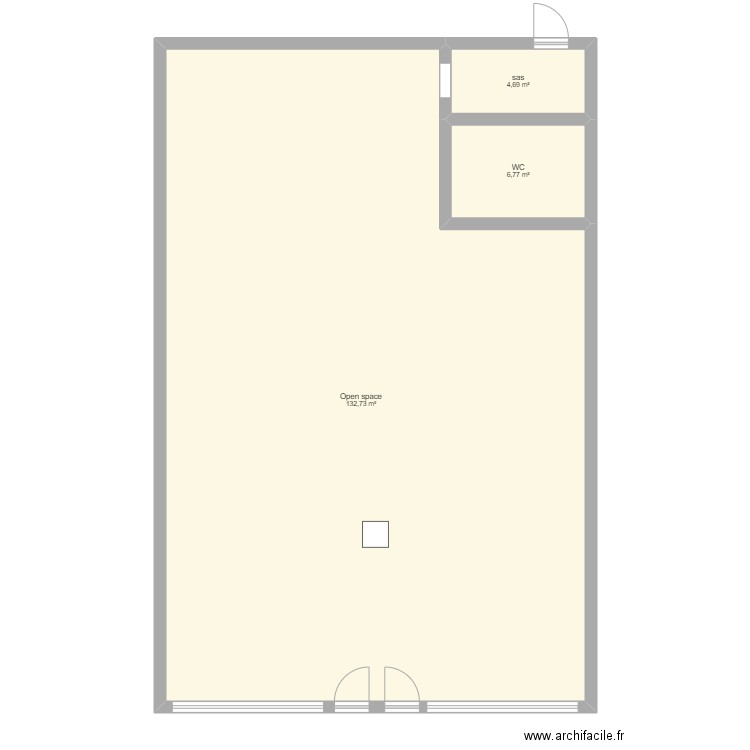 94 Charles de Gaulle THIAIS EXISTANT CRECHE ONLY V ArL 070422. Plan de 3 pièces et 144 m2