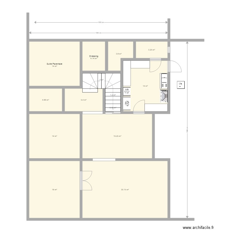 Irene Modele 1 V1. Plan de 0 pièce et 0 m2