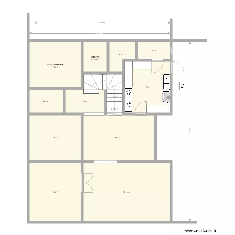 Irene Modele 1 V1. Plan de 0 pièce et 0 m2