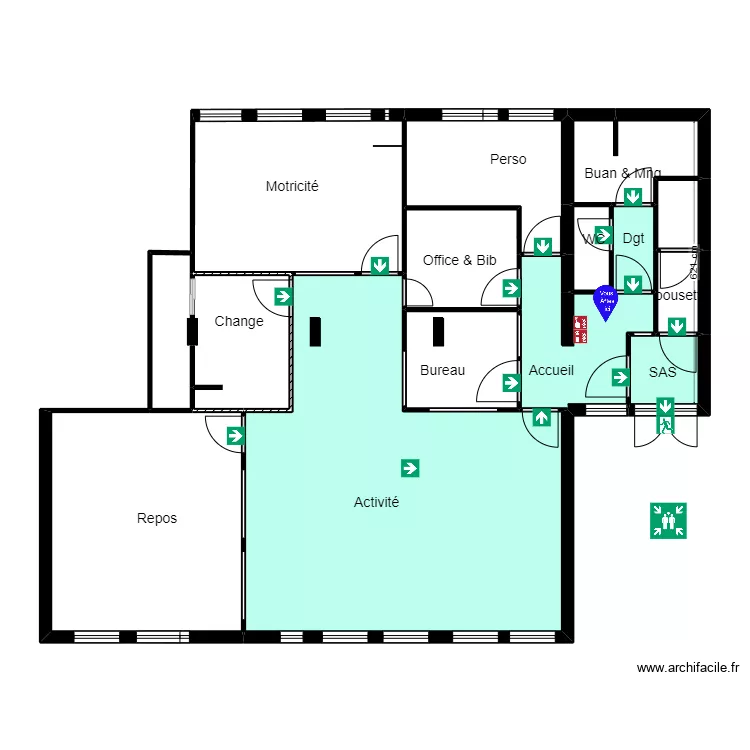 B92C16F2 evac. Plan de 