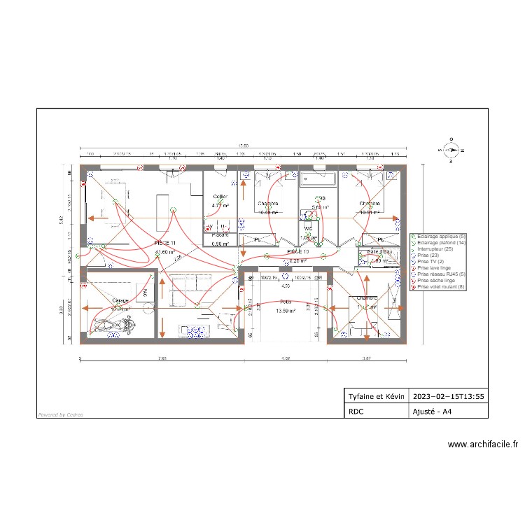 NATILIA 17 SAINT XANDRE. Plan de 0 pièce et 0 m2