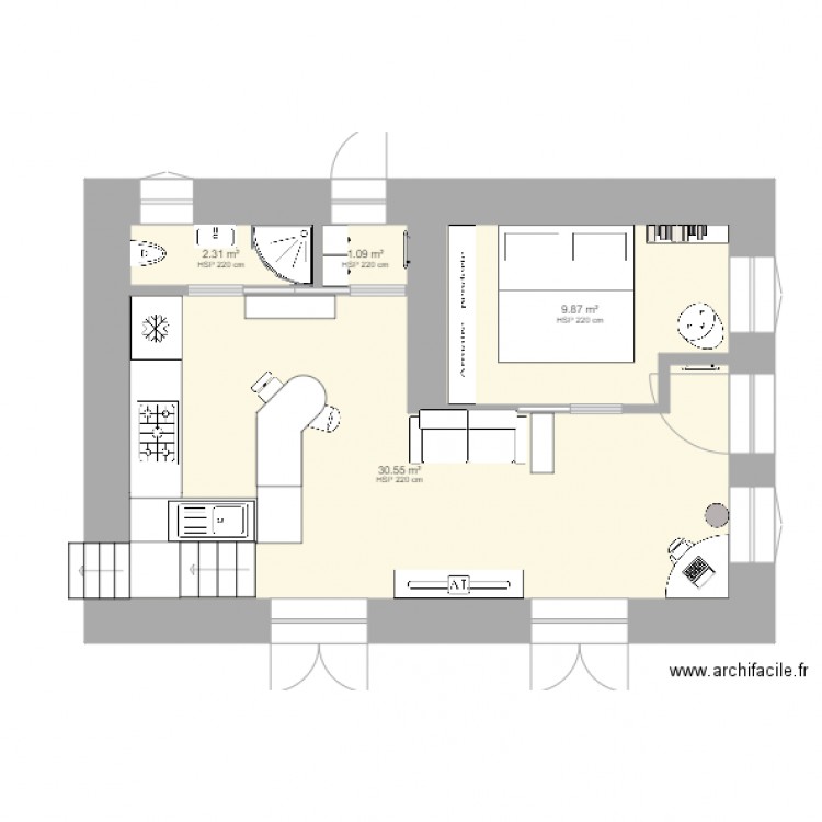 essai. Plan de 0 pièce et 0 m2