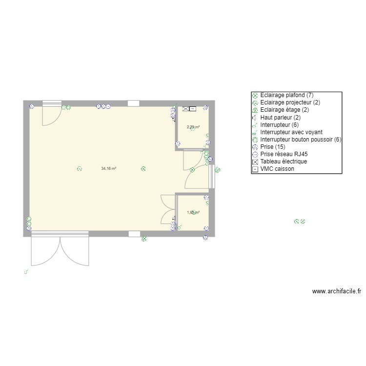 annexe. Plan de 0 pièce et 0 m2