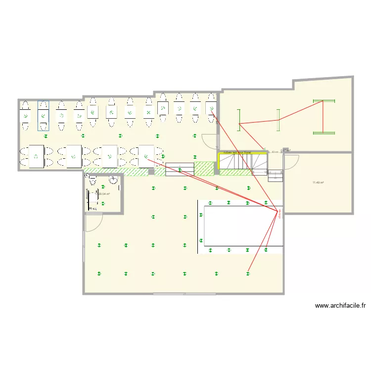 LOU flouret eclairage. Plan de LOU flouret eclairage. Plan de