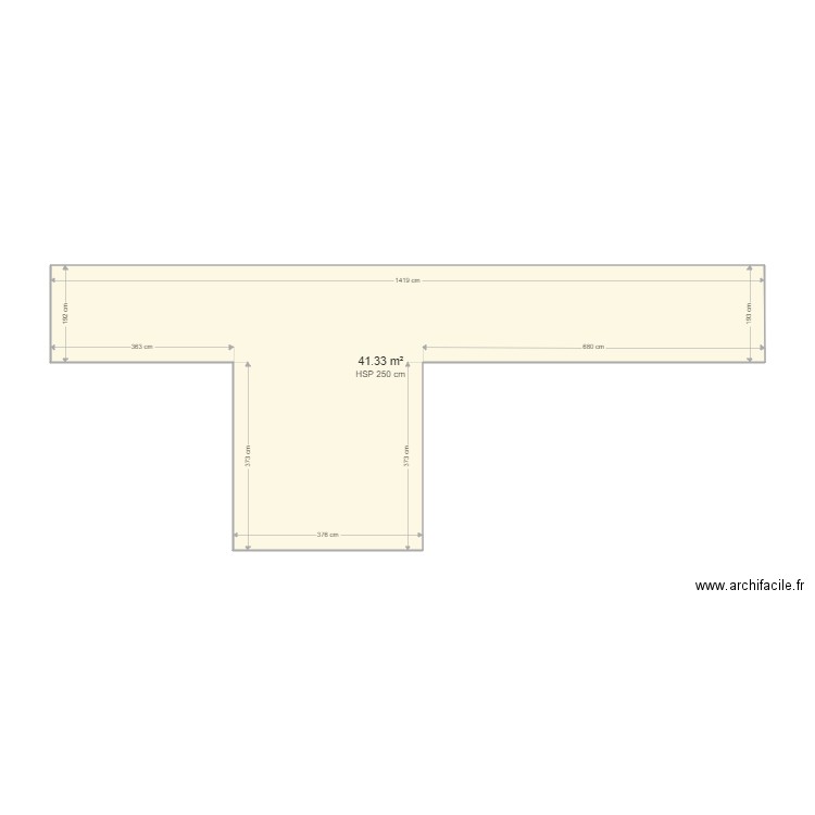 terrasse  Eric. Plan de 0 pièce et 0 m2