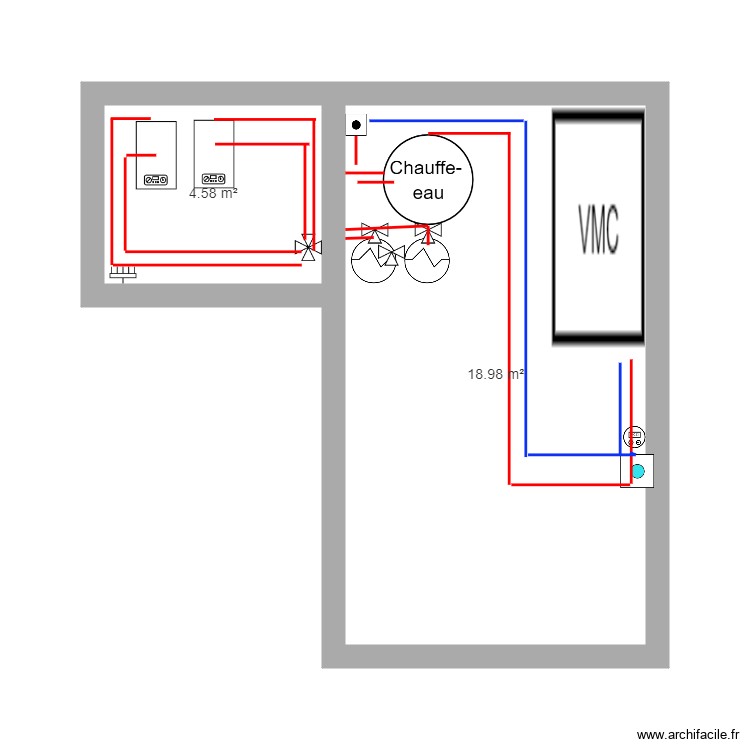 atelier ecs - Plan dessiné par novotel66