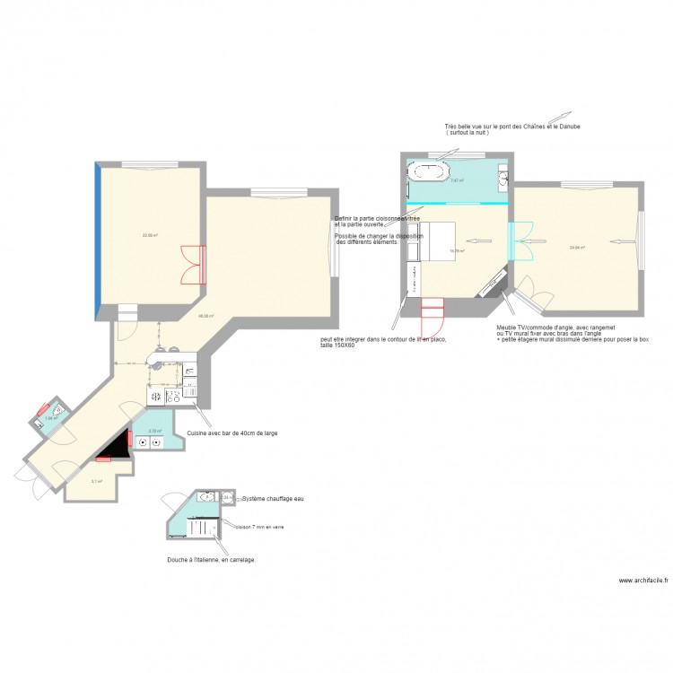 STOLLAR BELA AMENAGEMENT FINAL. Plan de 0 pièce et 0 m2