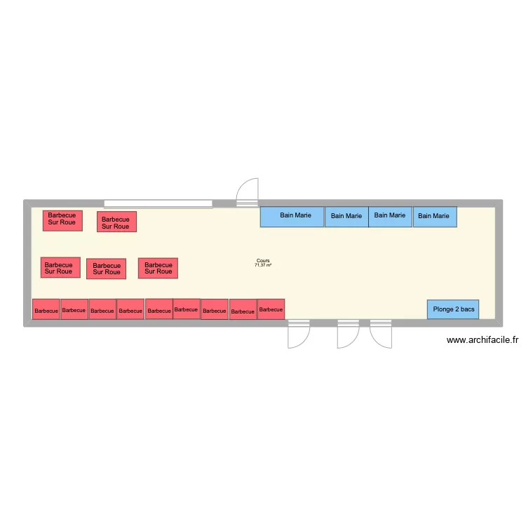 Cours Usine Thala. Plan de 