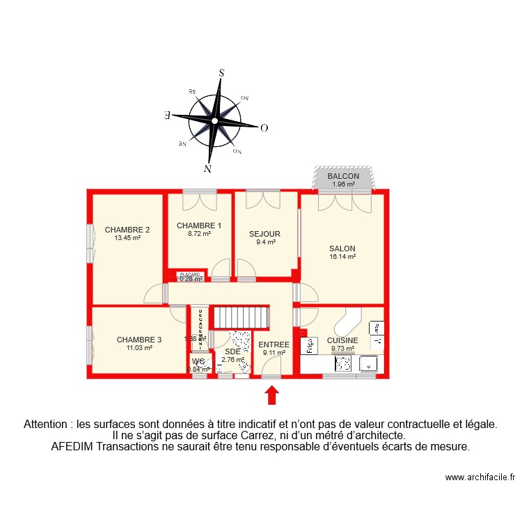 BI 4958  RDC. Plan de 0 pièce et 0 m2