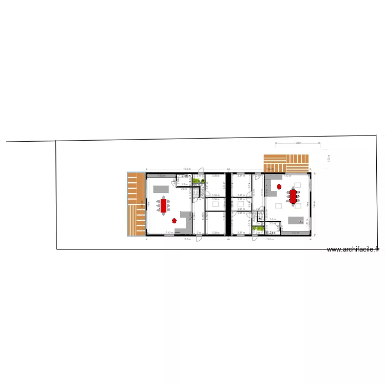 PLAN VOISIN 3 AVEC TERRAIN. Plan de PLAN VOISIN 3 AVEC TERRAIN. Plan de