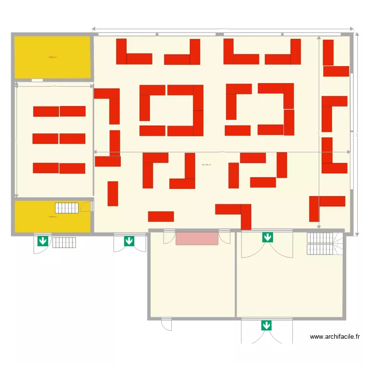 Suchy 43tables 3apv. Plan de 