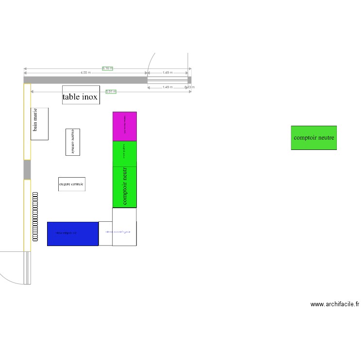 Shop Contern Vs Vic. Plan de 0 pièce et 0 m2