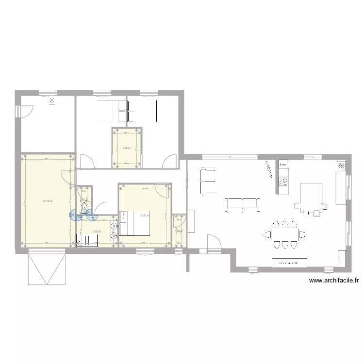 MAISON GRENADE. Plan de 