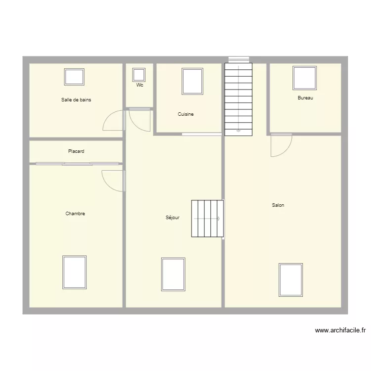 Croquis CARRO. Plan de 