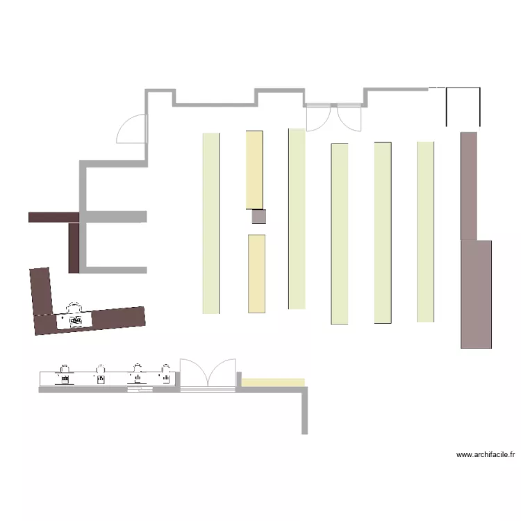 Nouvelle salle 2 30STG V1. Plan de 