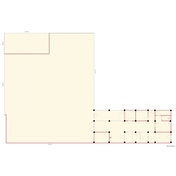 rez de chaussée. Plan de 0 pièce et 0 m2