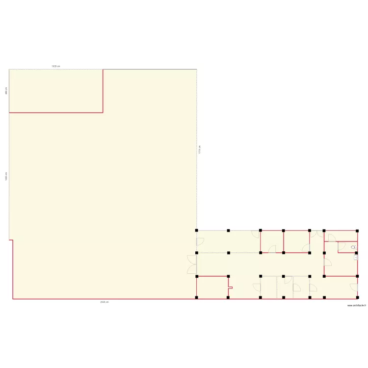 rez de chaussée. Plan de rez de chaussée. Plan de