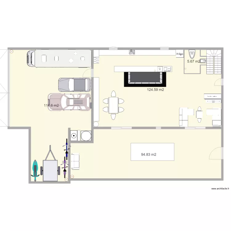 LA MAISON D ALEXANDRE. Plan de LA MAISON D ALEXANDRE. Plan de