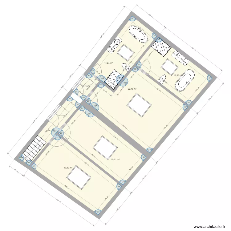 GRANGE R1 Projet. Plan de 