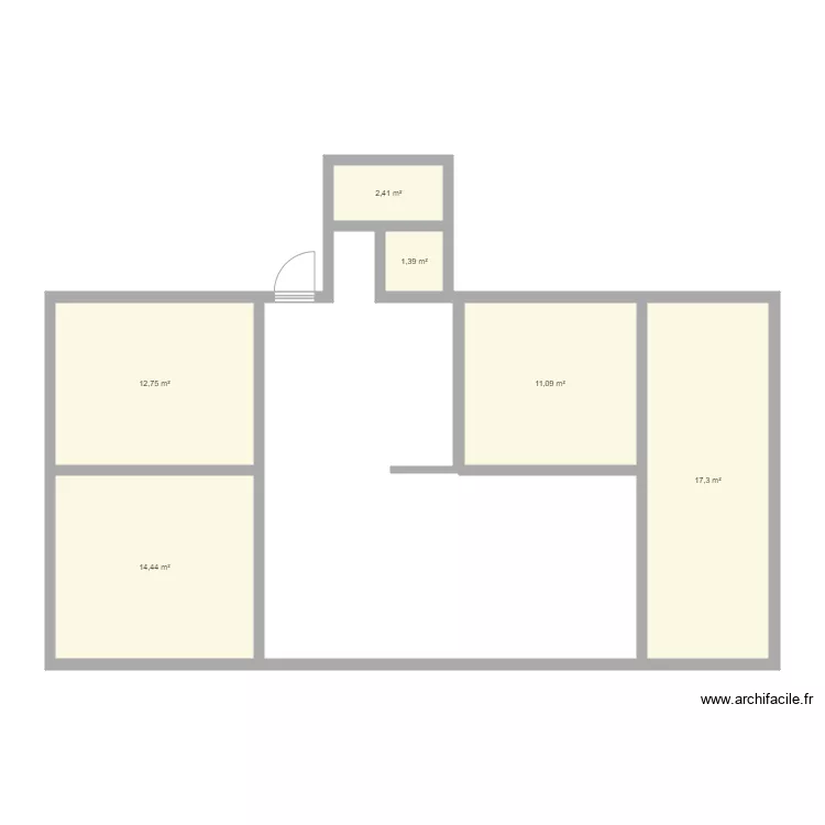 maison. Plan de maison. Plan de