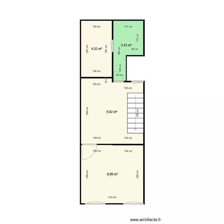 132 VH. Plan de 