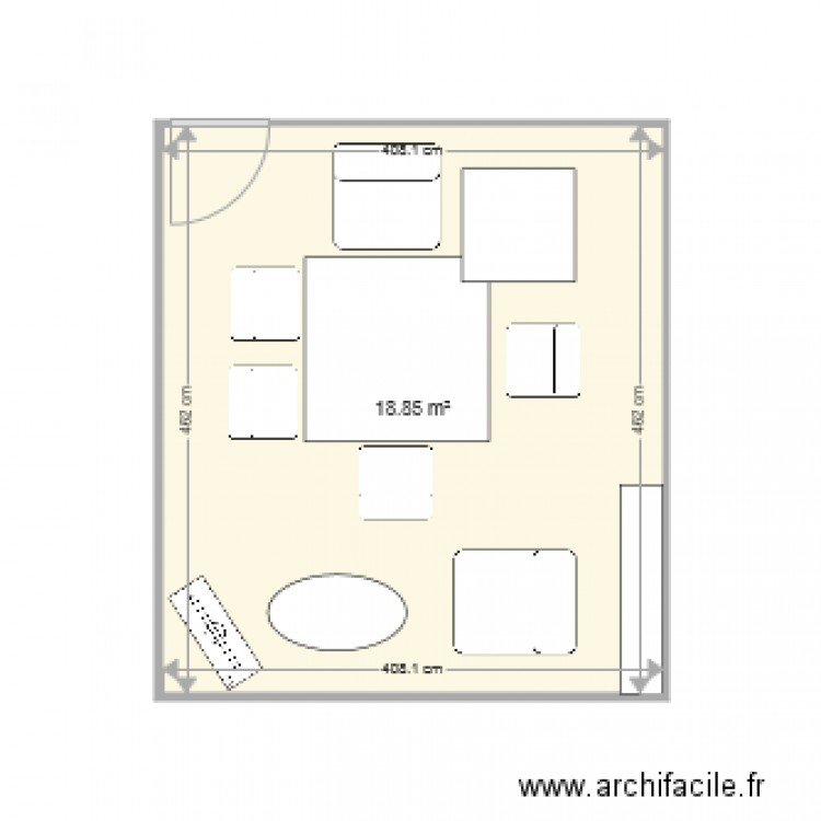 Bureau 20 OD. Plan de 0 pièce et 0 m2