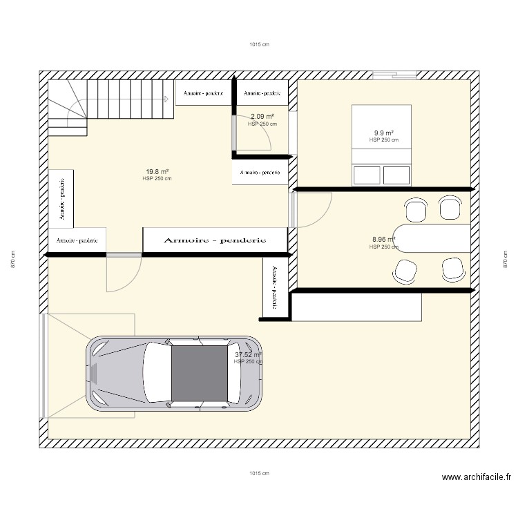 Sous sol Julien. Plan de 0 pièce et 0 m2