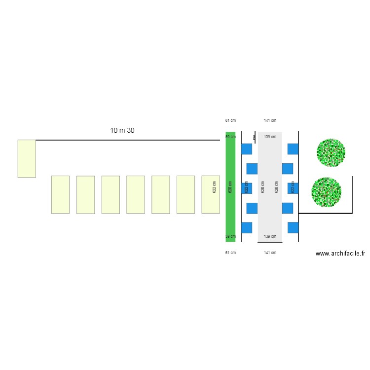 cici. Plan de 0 pièce et 0 m2