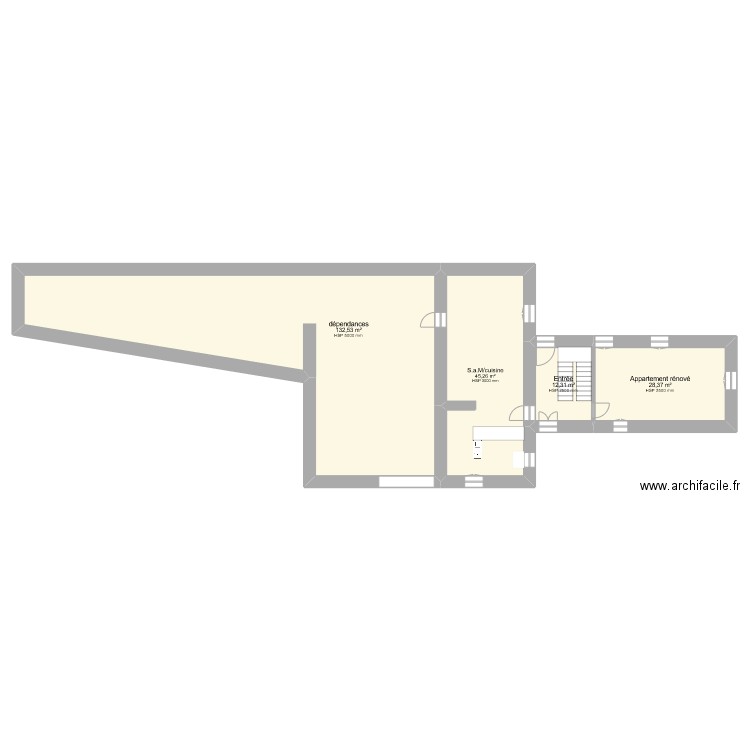 Plan maison. Plan de 0 pièce et 0 m2