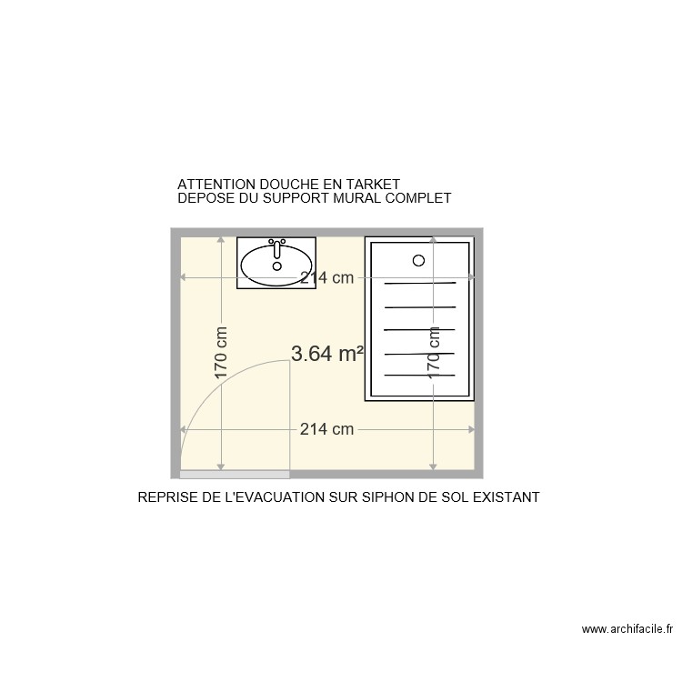 RICQ MICHELLE . Plan de 0 pièce et 0 m2